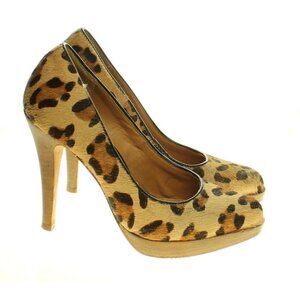 Steve Madden Leopard Print Heels Size 6